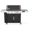 Weber Gasgrill Genesis EPX-470 Smart Grill Black Mit Großer Grillplatte Und Grillbeleuchtung