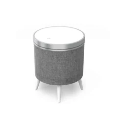 Block Stockholm Tischlautsprecher Tisch Mit Bluetooth Lautsprecher Von Audioblock Weiß