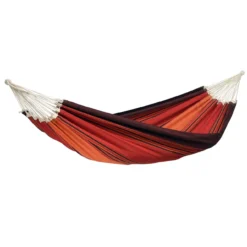 AMAZONAS XXL Hängematte Paradiso Terracotta Tuchhängematte Liegefläche Ca. 250 X 175 Cm