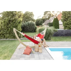 AMAZONAS XXL Hängematte Paradiso Terracotta Tuchhängematte Liegefläche Ca. 250 X 175 Cm -TerrassenLux Verkäufe 000609670000 6 1280x1280