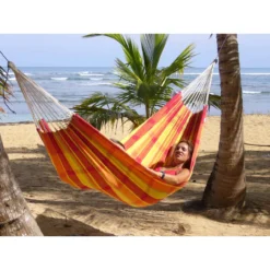 AMAZONAS XL Hängematte Barbados Papaya Tuchhängematte Liegefläche Ca. 230 X 150 Cm 14 AMAZONAS XL Hängematte Barbados Papaya Tuchhängematte Liegefläche Ca. 230 X 150 Cm -TerrassenLux Verkäufe 000609760000 6 1280x1280