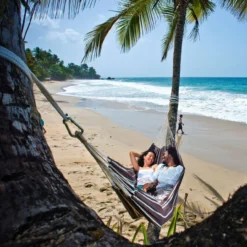 AMAZONAS XL Hängematte Barbados Mocca Tuchhängematte Liegefläche Ca. 230 X 150 Cm -TerrassenLux Verkäufe 000609810000 3 1280x1280