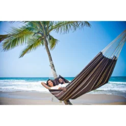 AMAZONAS XL Hängematte Barbados Mocca Tuchhängematte Liegefläche Ca. 230 X 150 Cm -TerrassenLux Verkäufe 000609810000 4 1280x1280