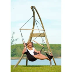 AMAZONAS Hängesesselgestell Atlas Aus Fichtenholz Ca. 147 X 234 X 139 Cm Bis 160 Kg -TerrassenLux Verkäufe 000610800000 6 1280x1280