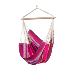 AMAZONAS XL Hängesessel Brasil Grenadine Mit Spreizstab Sitzfläche Ca. 160 X 130 Cm