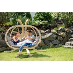 AMAZONAS Mehrpersonen Hängesessel Globo Royal Chair Taupe Inkl. Sitzkissen Und Zwei Spiralfedern 14 AMAZONAS Mehrpersonen Hängesessel Globo Royal Chair Taupe Inkl. Sitzkissen Und Zwei Spiralfedern -TerrassenLux Verkäufe 000611350000 6 1280x1280