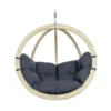 AMAZONAS Hängesessel Globo Chair Anthracite Inkl. Sitzkissen Und Spiralfeder