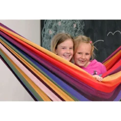 AMAZONAS Bunte Kinderhängematte Chico Rainbow Für 2-8 Jahre Liegefläche Ca. 220 X 120 Cm -TerrassenLux Verkäufe 000611600000 7 1280x1280