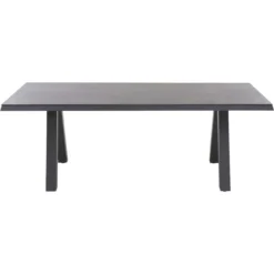 Siena Garden Tirana Dining Tisch 200x100 Cm Gestell Aluminium Matt Anthrazit / HPL Titan -TerrassenLux Verkäufe 000618310000 3 1280x1280