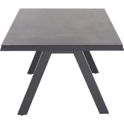 Siena Garden Tirana Dining Tisch 200x100 Cm Gestell Aluminium Matt Anthrazit / HPL Titan -TerrassenLux Verkäufe 000618310000 4 1280x1280