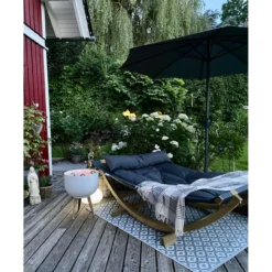 AMAZONAS XXL Schwebebett Lounge Bed Schwebeliege Anthracite Inkl. Holzgestell 15 AMAZONAS XXL Schwebebett Lounge Bed Schwebeliege Anthracite Inkl. Holzgestell -TerrassenLux Verkäufe 000619670000 6 1280x1280