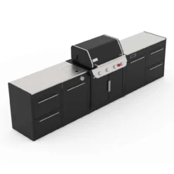 Weber BBQ Kitchen Gas 431 2x 2‐Ladenmodul, Seitenkocher-Türmodul Und Türmodul Für Genesis -TerrassenLux Verkäufe 000622710000 6 1280x1280