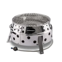 Petromax Atago Gasgrill Campinggrill Mit Klappmechanismus Und Piezo-Zündung Ø 28 Cm