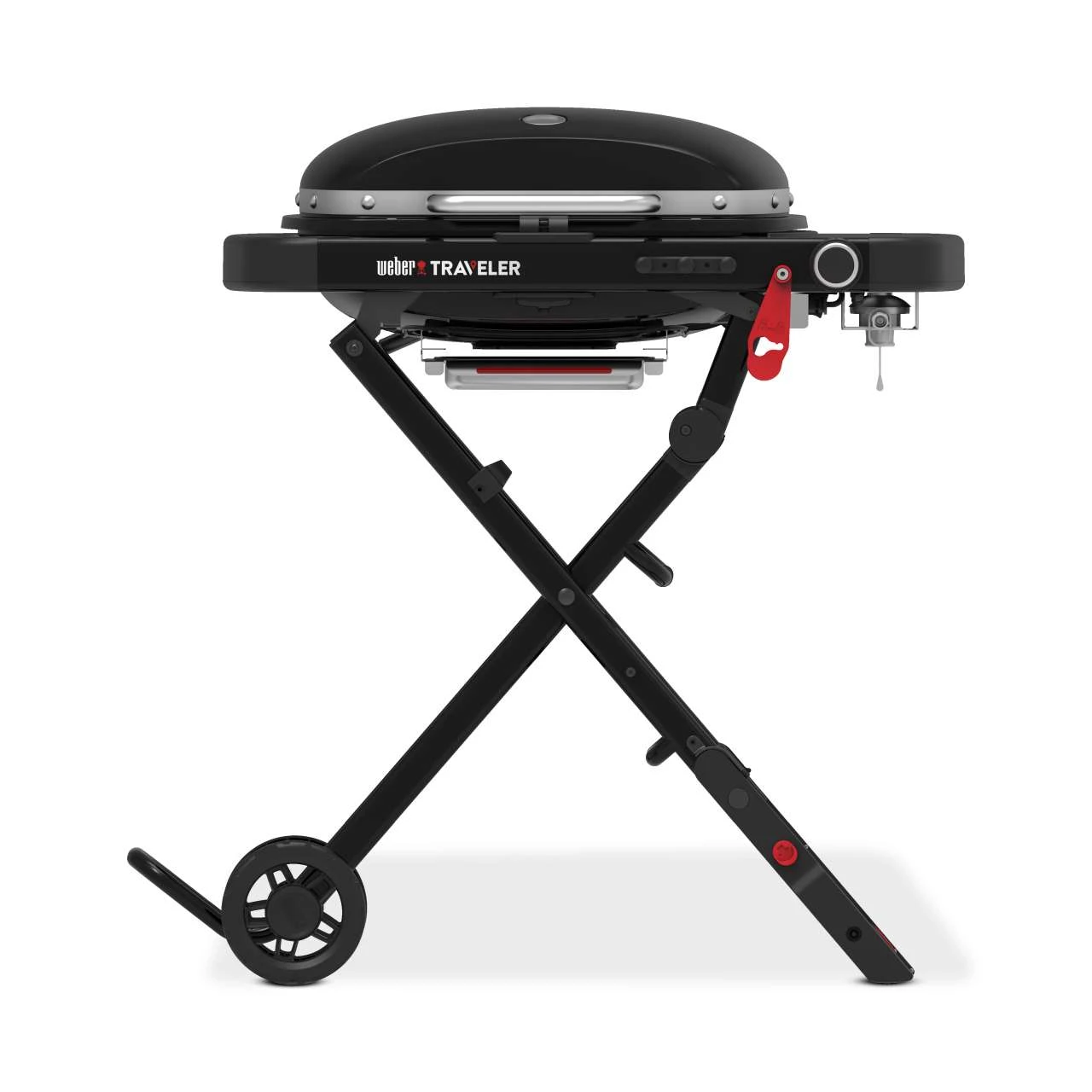 Weber Traveler Compact Mobiler Gasgrill Mit Rollwagen - Black 1500526 1 Weber Traveler Compact Mobiler Gasgrill Mit Rollwagen - Black 1500526